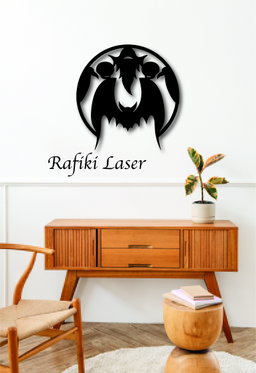Ghost Metal Wall Art Decor