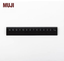 MUJI ruler (Black)