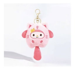 Sanrio Fur Keychains