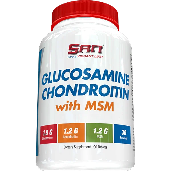 SAN GLUCOSAMINE CHONDROITIN WITH MSM 90 TABLETS_0