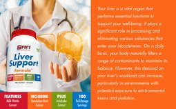 SAN LIVER SUPPORT 100 CAPSULES
