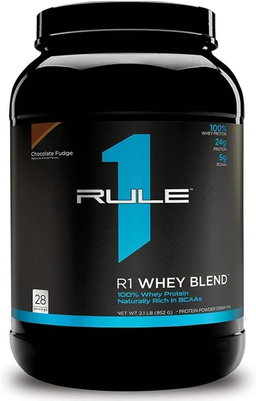 RULE 1 WHEY BLEND 2LBS CHOCOLATE FUDGE