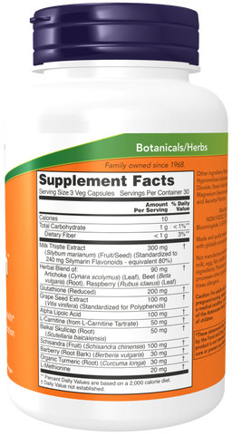 NOW FOODS LIVER REFRESH 90 CAPSULES