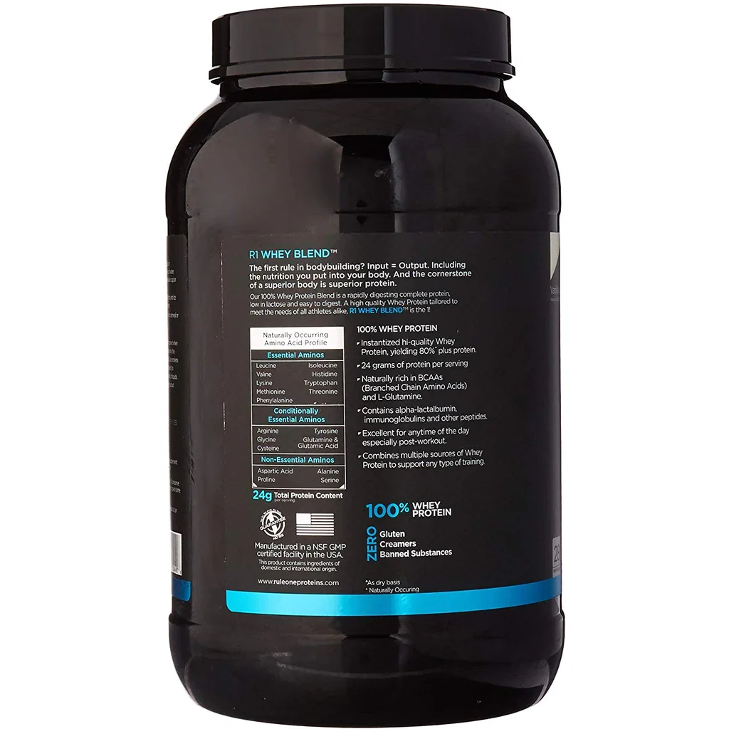 RULE 1 WHEY BLEND 2LBS VAINILLA_2