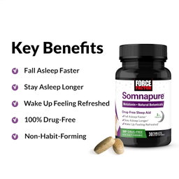 FORCE FACTOR SOMNAPURE 30 TABLETS