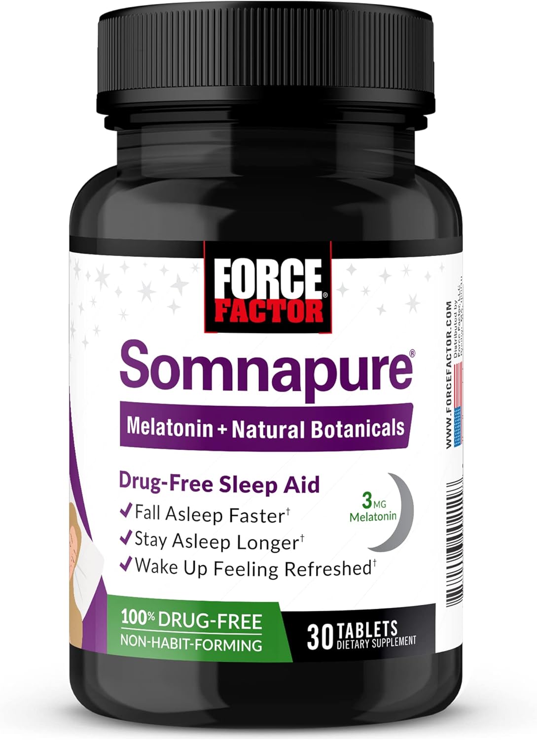 FORCE FACTOR SOMNAPURE 30 TABLETS_1