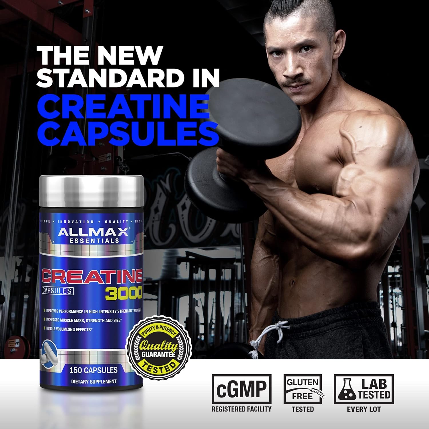 ALLMAX NUTRITION CREATINE 3000 120 CAPSULES_2