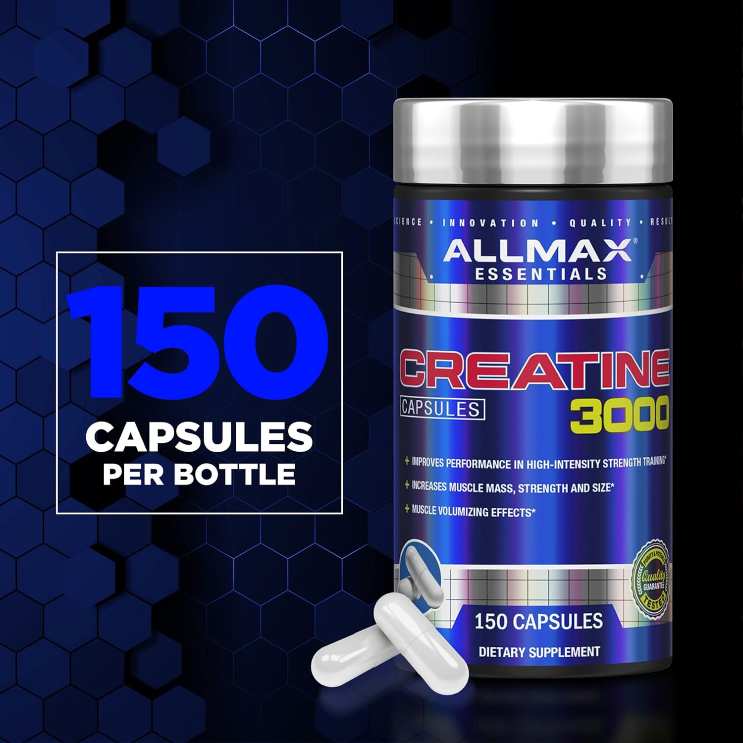ALLMAX NUTRITION CREATINE 3000 120 CAPSULES_1