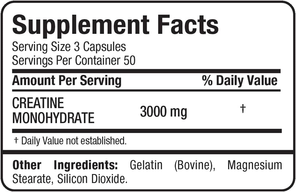 ALLMAX NUTRITION CREATINE 3000 120 CAPSULES_4