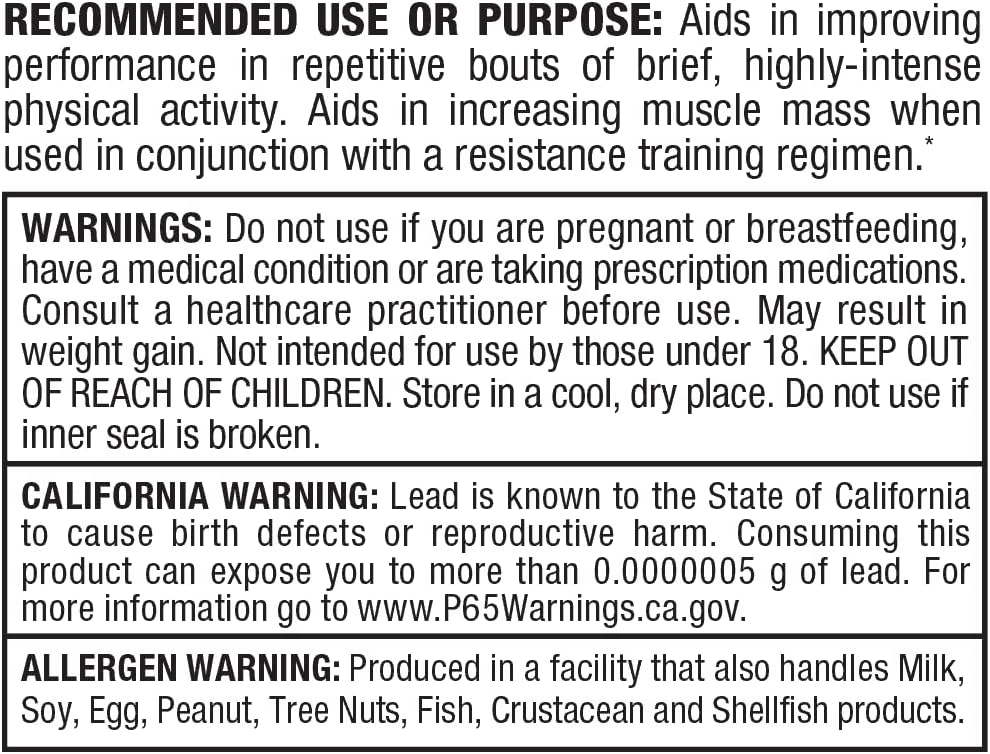 ALLMAX NUTRITION CREATINE 3000 120 CAPSULES_5