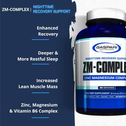 GASPARI NUTRITION ZM COMPLEX 90 CAPSULES