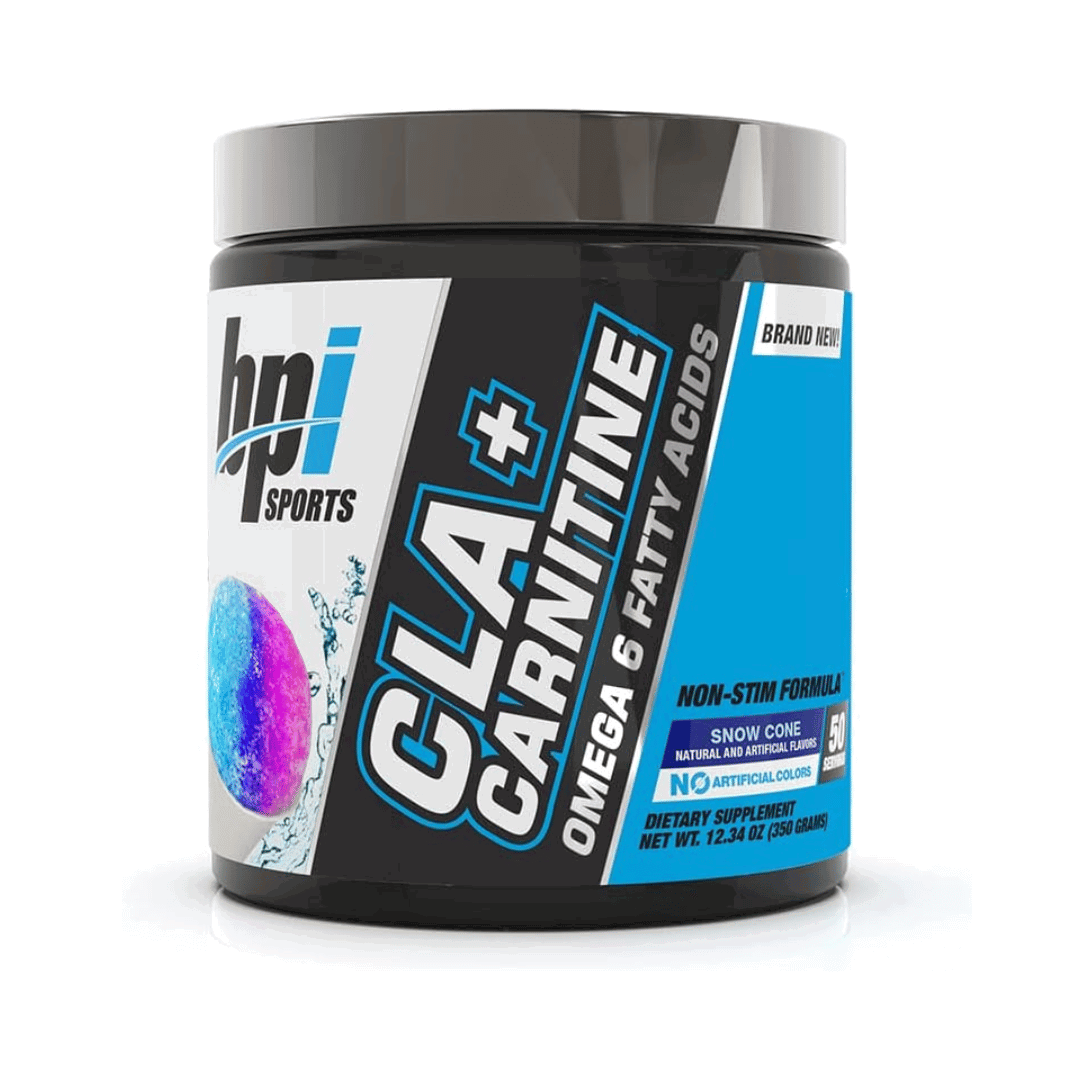 BPI CLA + CARNITINE 50 SERV SNOW CONE