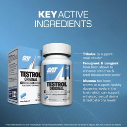 GAT SPORT TESTROL 60 TABLETS