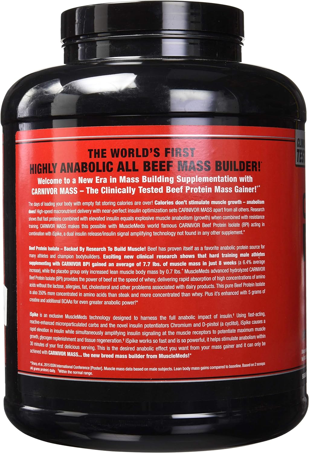 MUSCLEMEDS CARNIVOR MASS 6LBS VANILLA_1