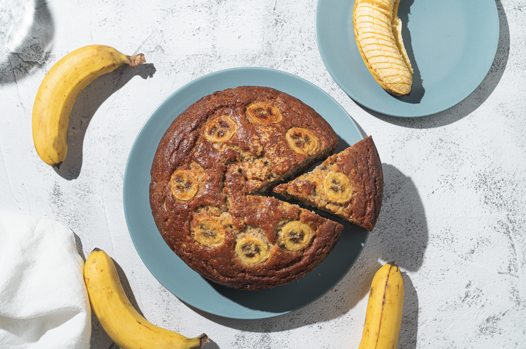 Banana walnut S.D. cake