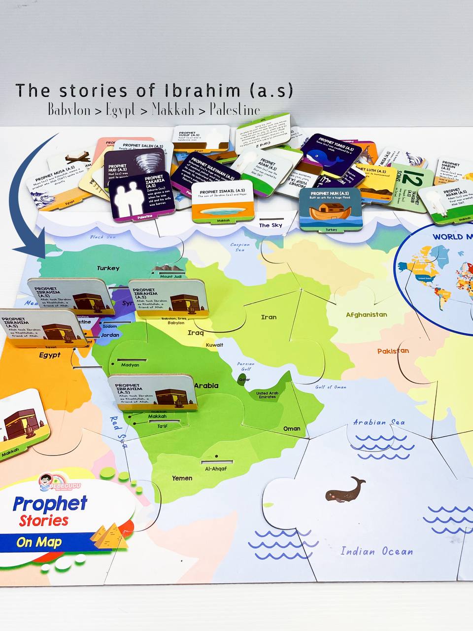 Prophet Stories on a Map_0