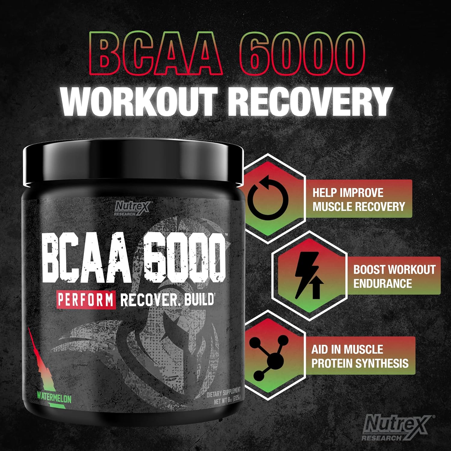 NUTREX BCAA 6000 30 SERVINGS WATERMELON_3