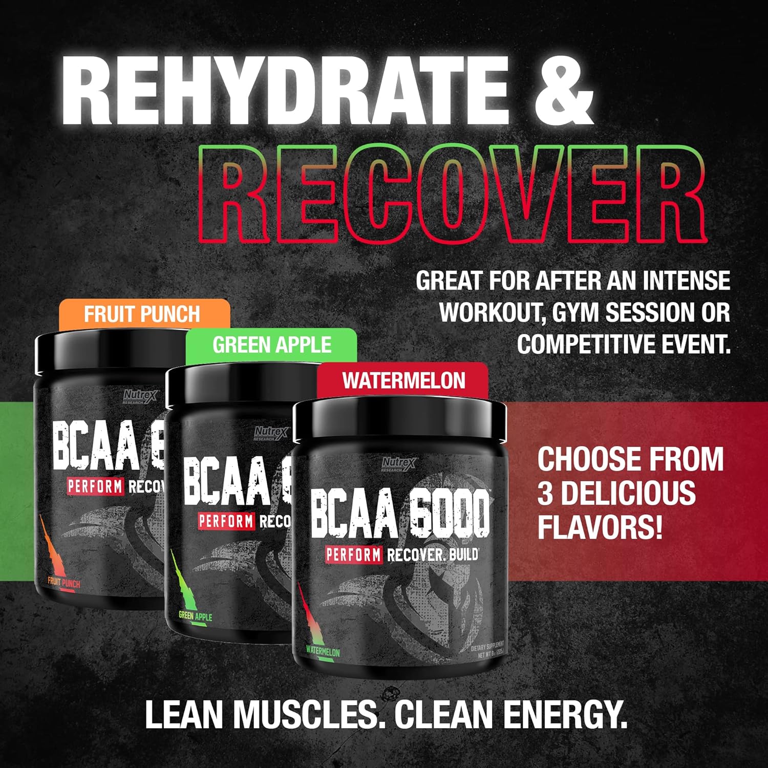 NUTREX BCAA 6000 30 SERVINGS WATERMELON_4