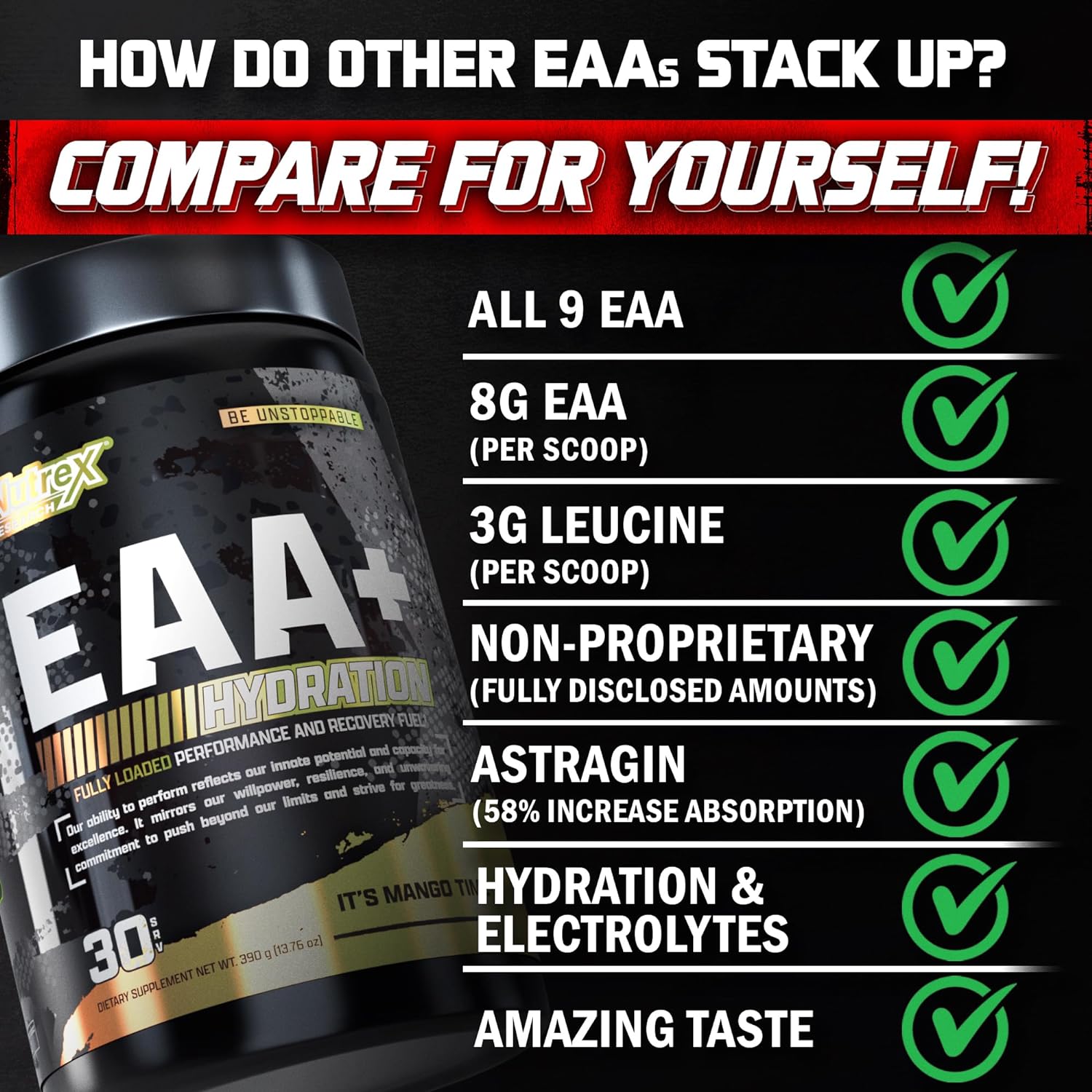 NUTREX EAA + HYDRATION BLUEBERRY LEMONADE 30 SERV_6
