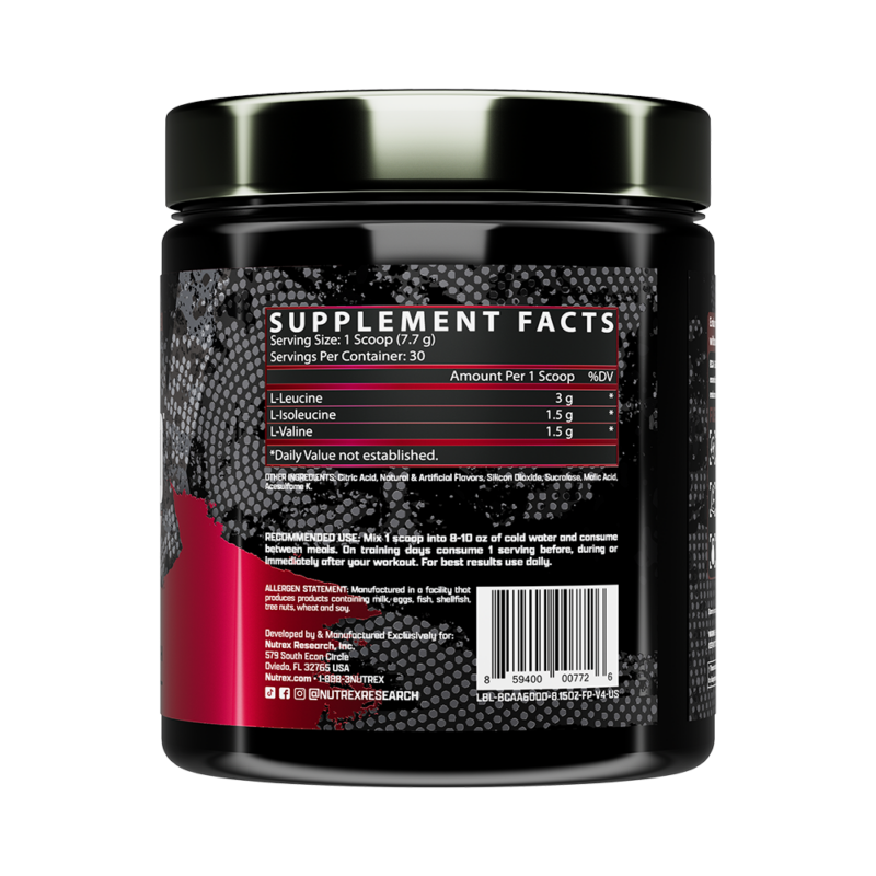NUTREX BCAA 6000 30 SERVINGS FRUIT_1