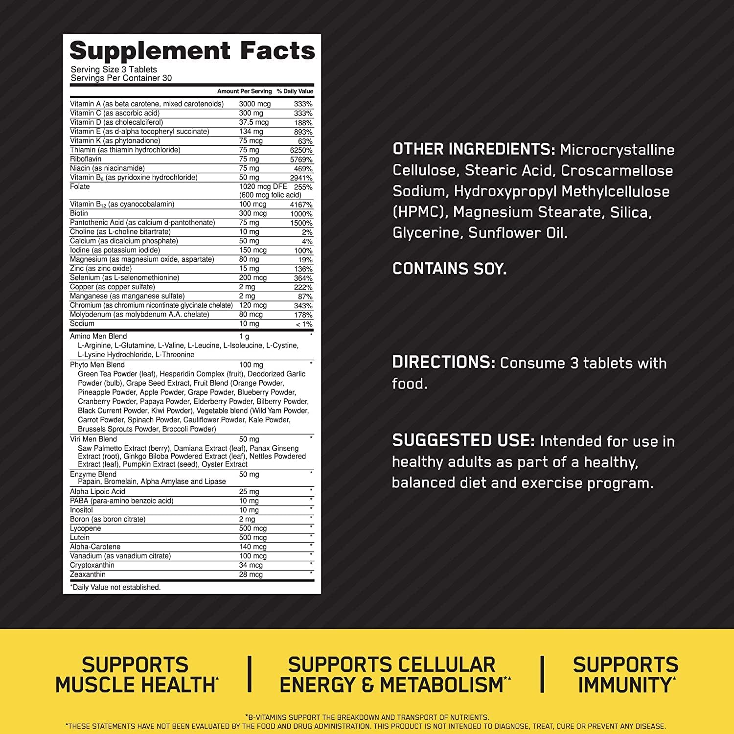 ON OPTI-MEN MULTIVITAMIN 90 TABLETS_1