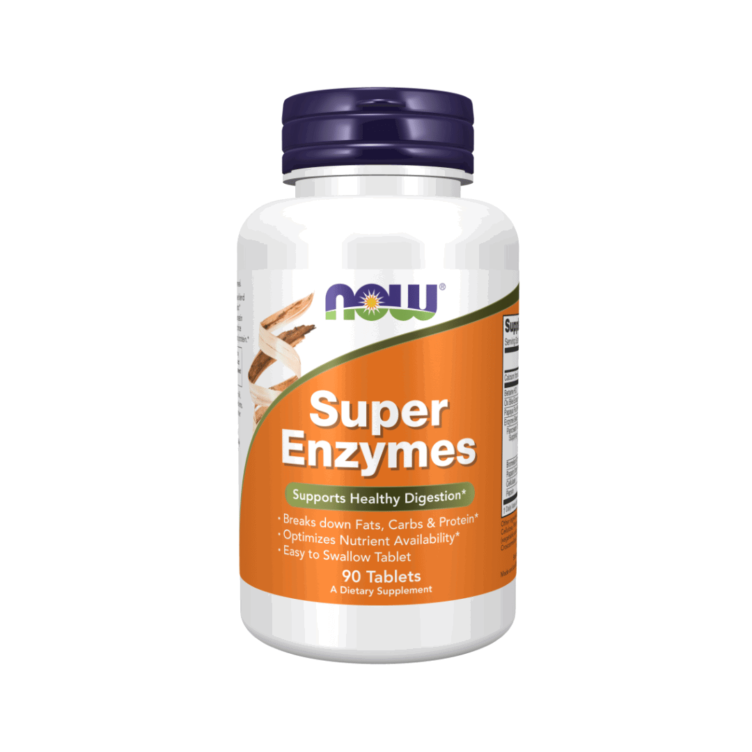 NOW FOODS SUPER ENZYMES 90 TABLETS_0