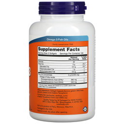 NOW OMEGA 3 200 SOFTGEL