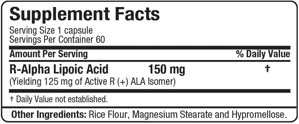 ALLMAX NUTRITION R-ALA 150MG/60 CAPSULES_4
