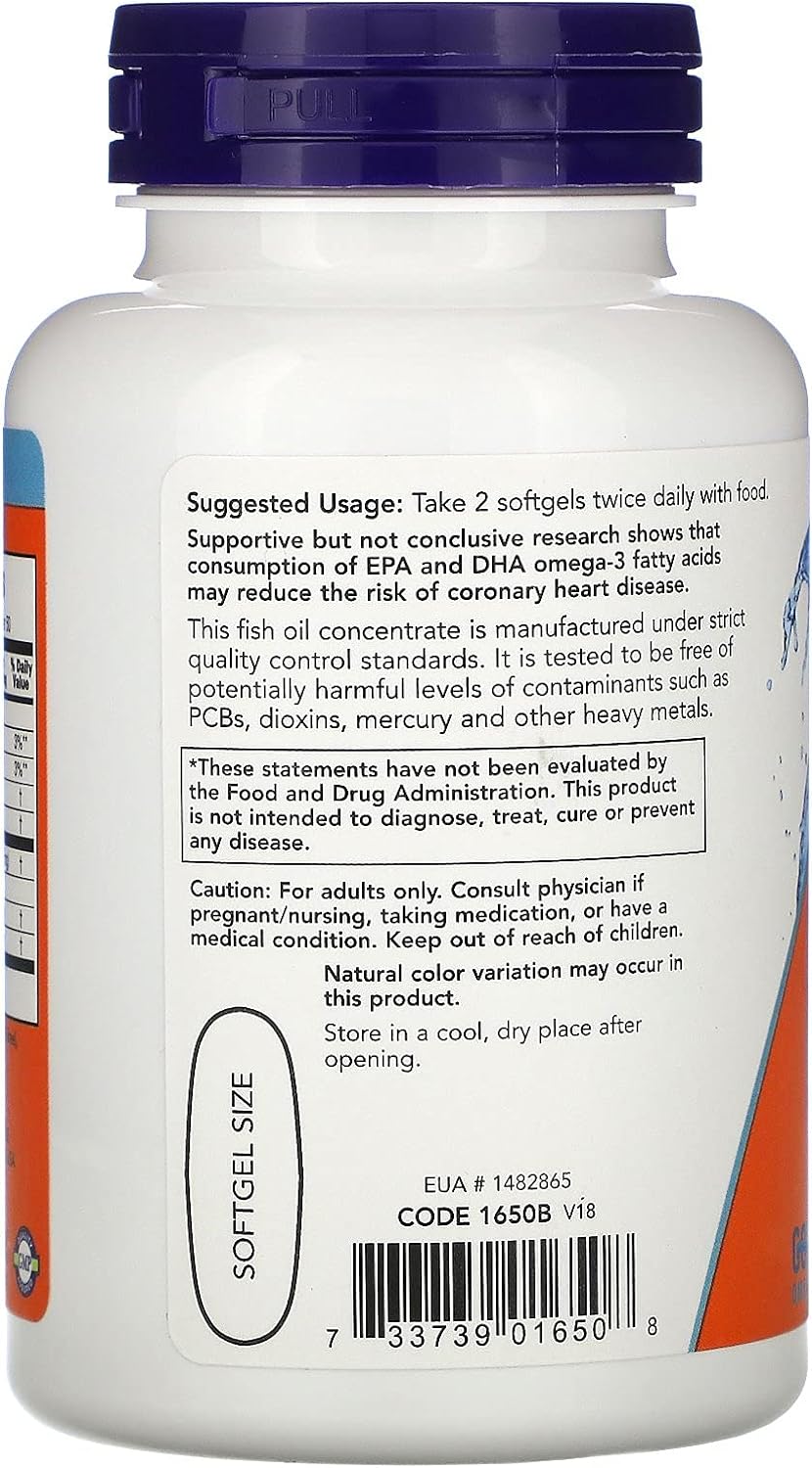 NOW FOODS OMEGA 3 100 SOFTGELS_1