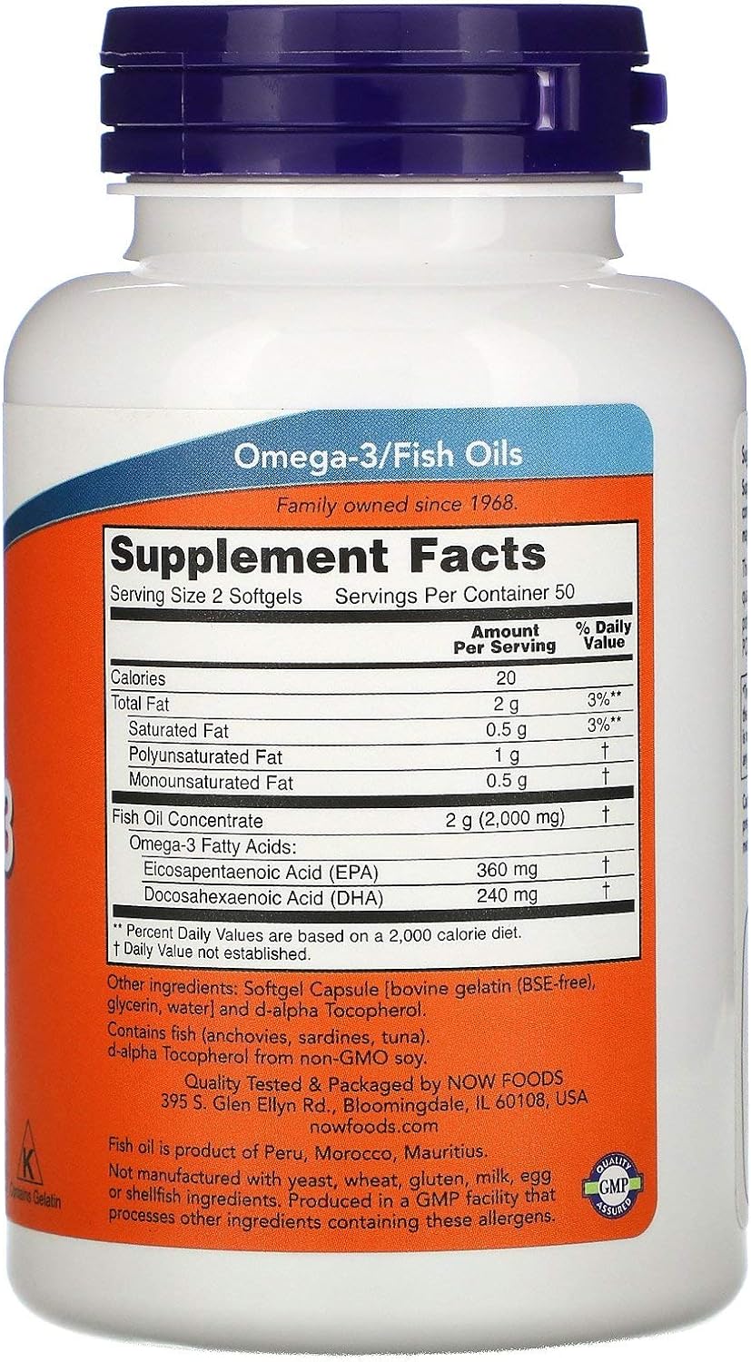 NOW FOODS OMEGA 3 100 SOFTGELS_2