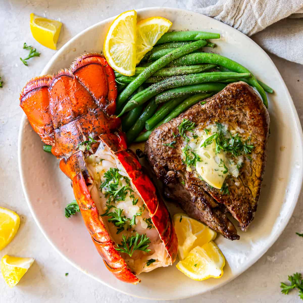 Surf n Turf - Rump Steak/Lobster Tail_0