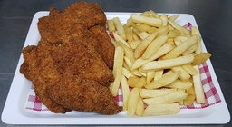 Family Platter Size Fish n Chips (12 pcs + Chips)