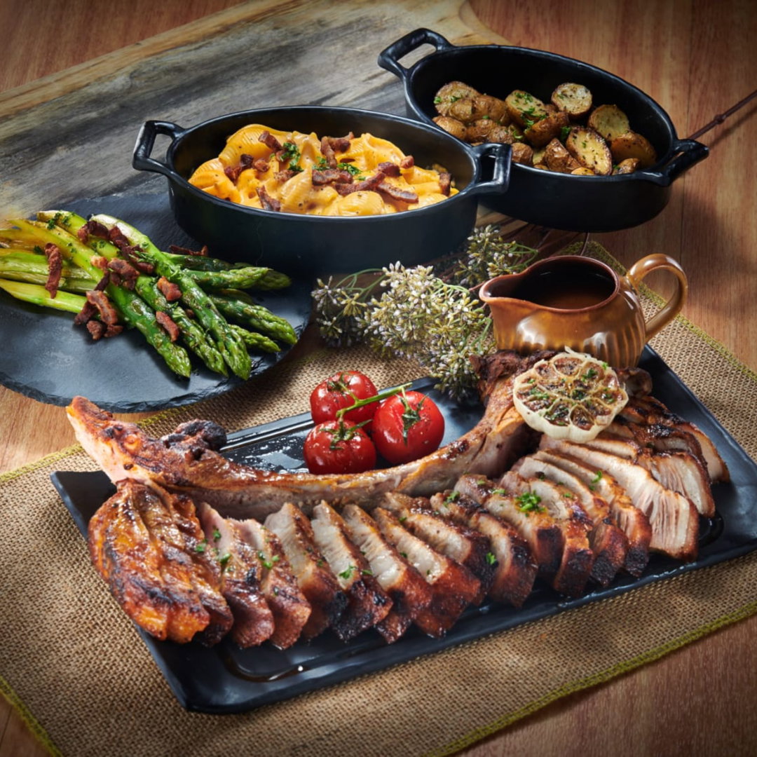 Roast Pork Tomahawk