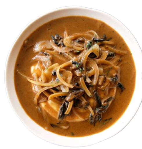 Mashed Potatoes with Mushroom Ragout_0