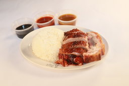 Duck and Roast Pork Rice