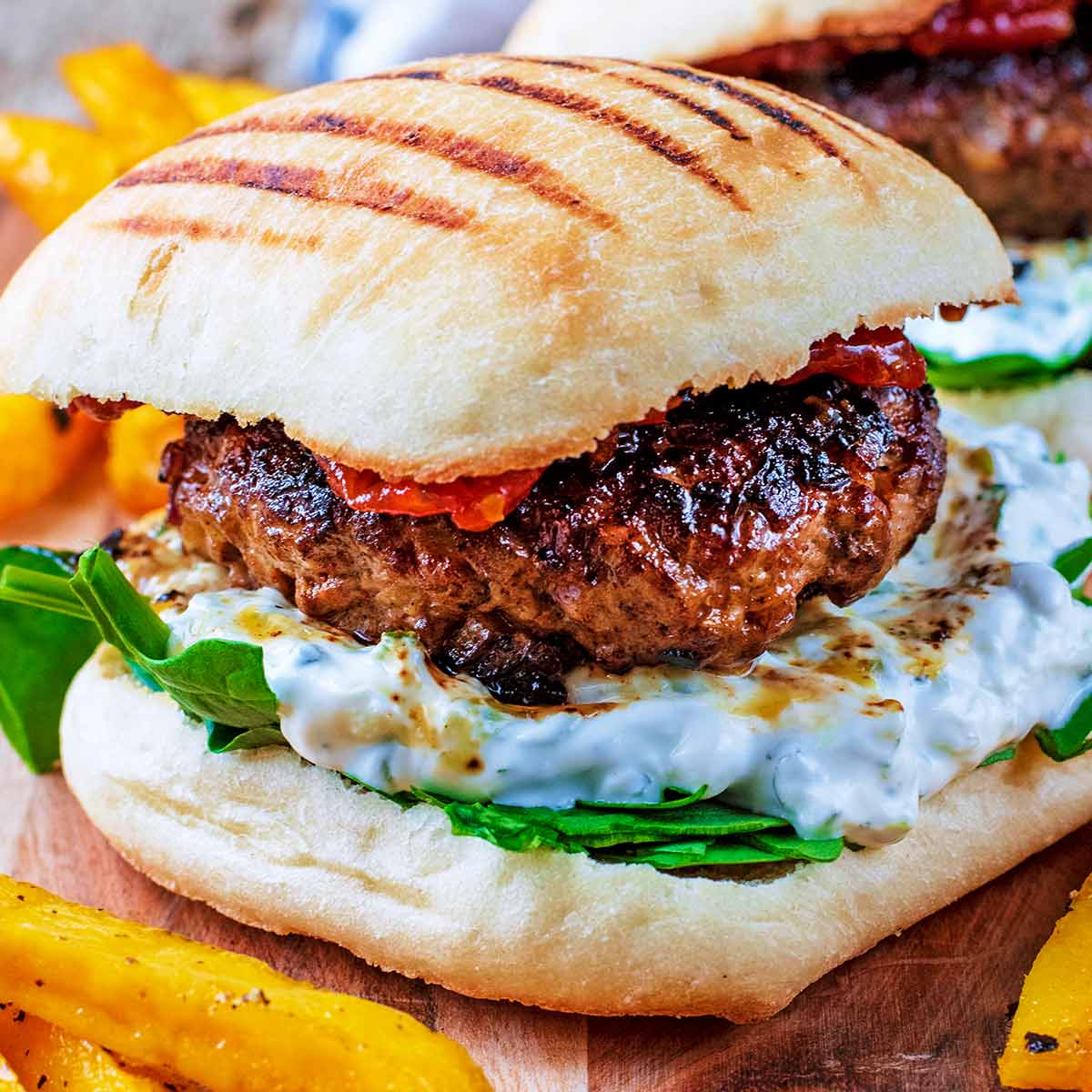 Lamb Burger Patties (8x2x150Gm)_2