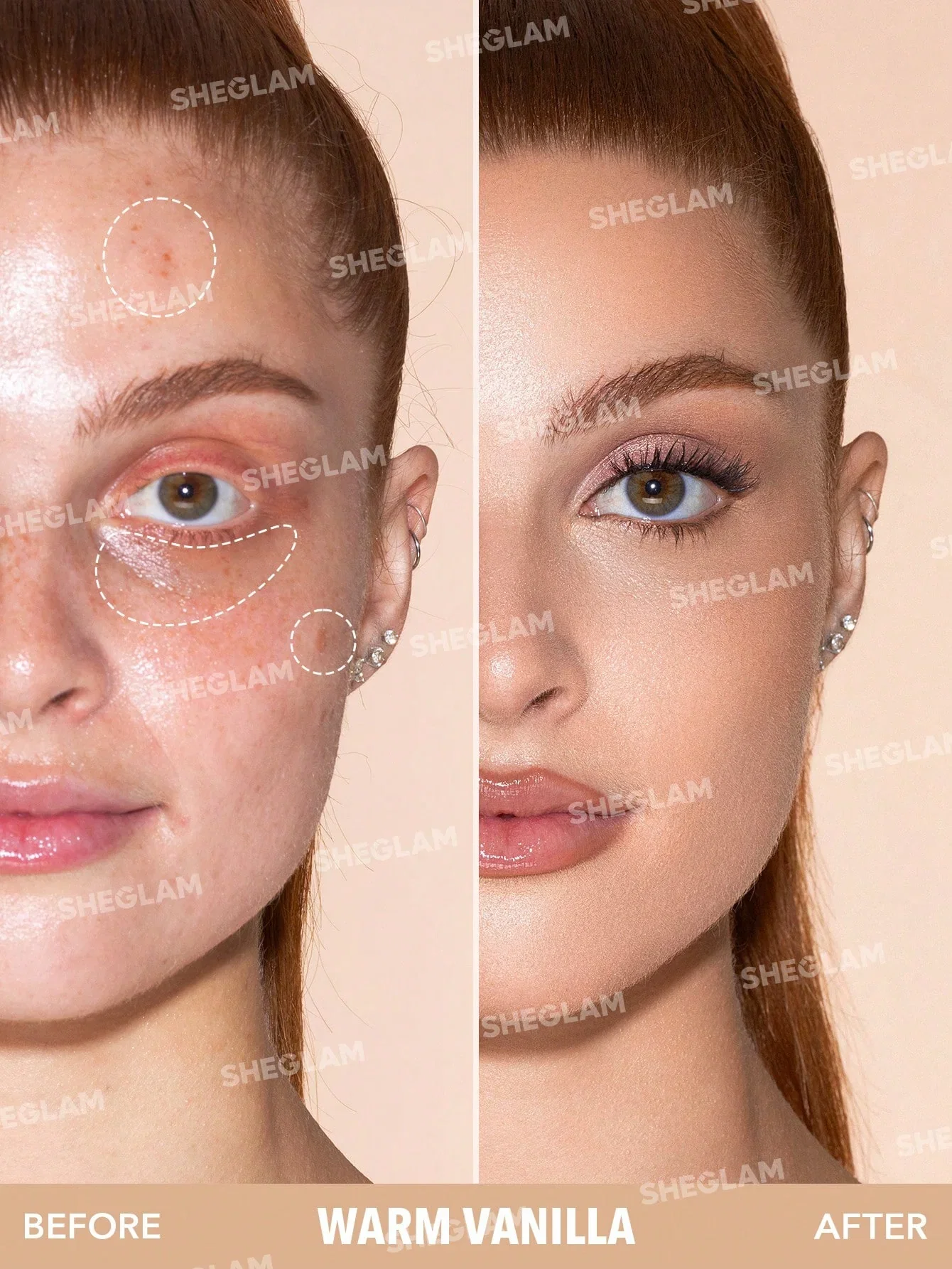 SHEGLAM Perfect Skin High Coverage Concealer - Warm Vanilla_1