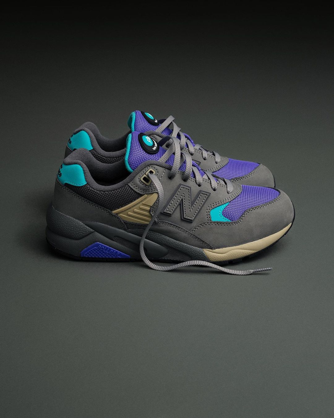 New Balance 580 "Grey/Purple/Aqua"