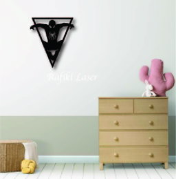 Spider Man Triangular Metal Wall Art Decor