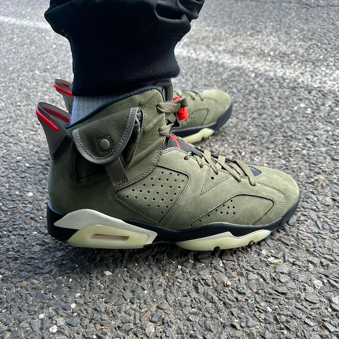 Travis Scott x Air Jordan 6 Retro 'Olive'