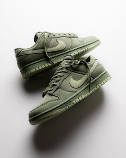 Nike Dunk Low Premium 'Oil Green,'