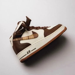 Air Force 1 High '07 "Brown Plaid,"
