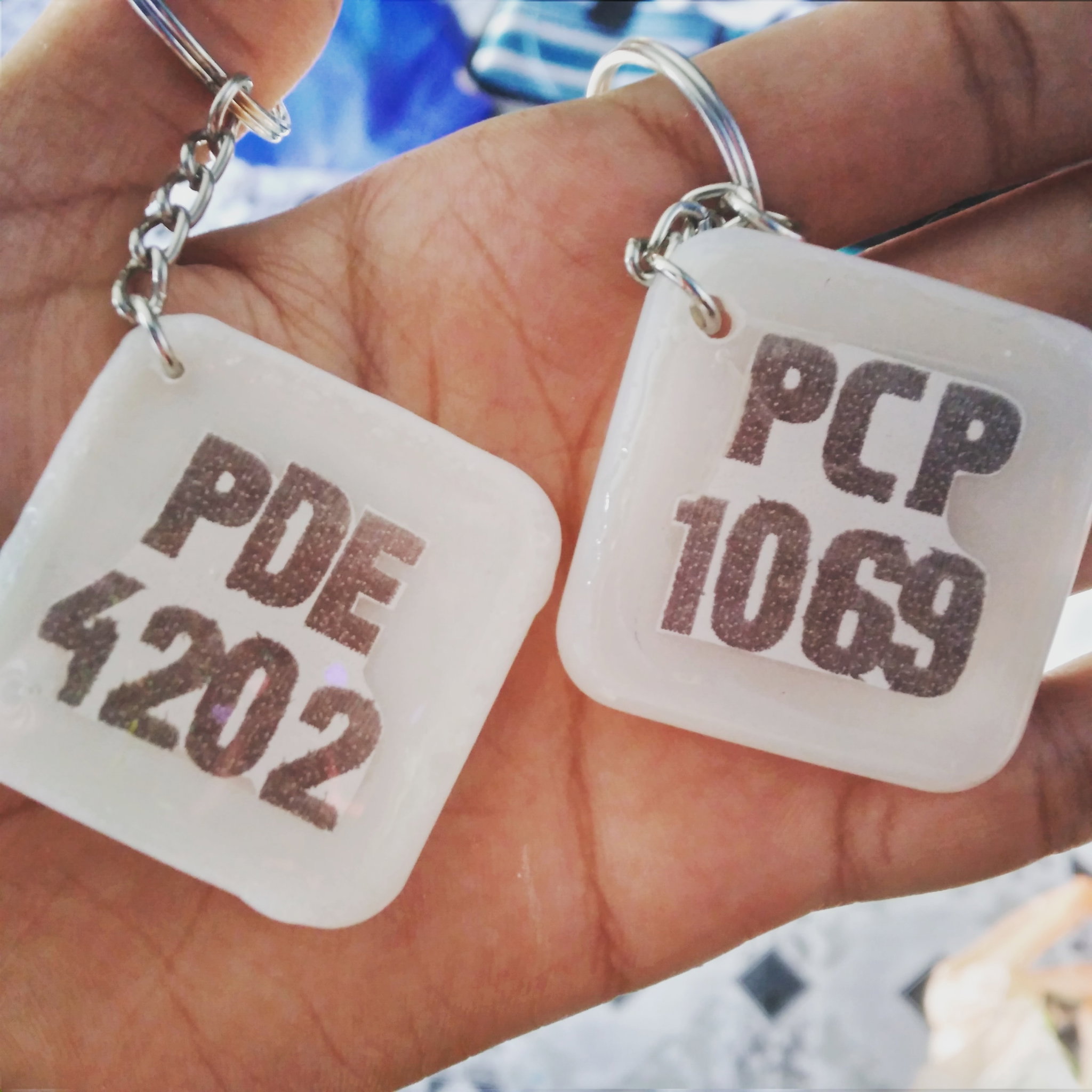 Number Plate Keychain _1
