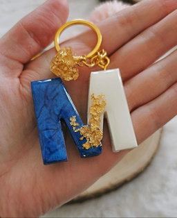 Letter Keychain 