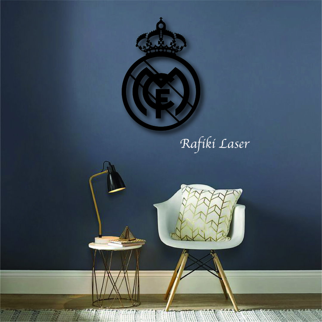 Real Madrid Metal Wall Art Decor