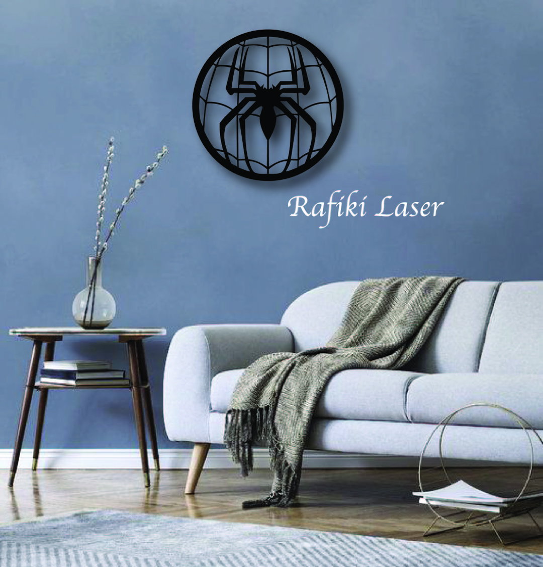 Spider Metal Wall Art Decor