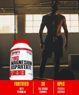 SAN ZMA ZINC MAGNESIUM  ASPARTATE 90 CAPS