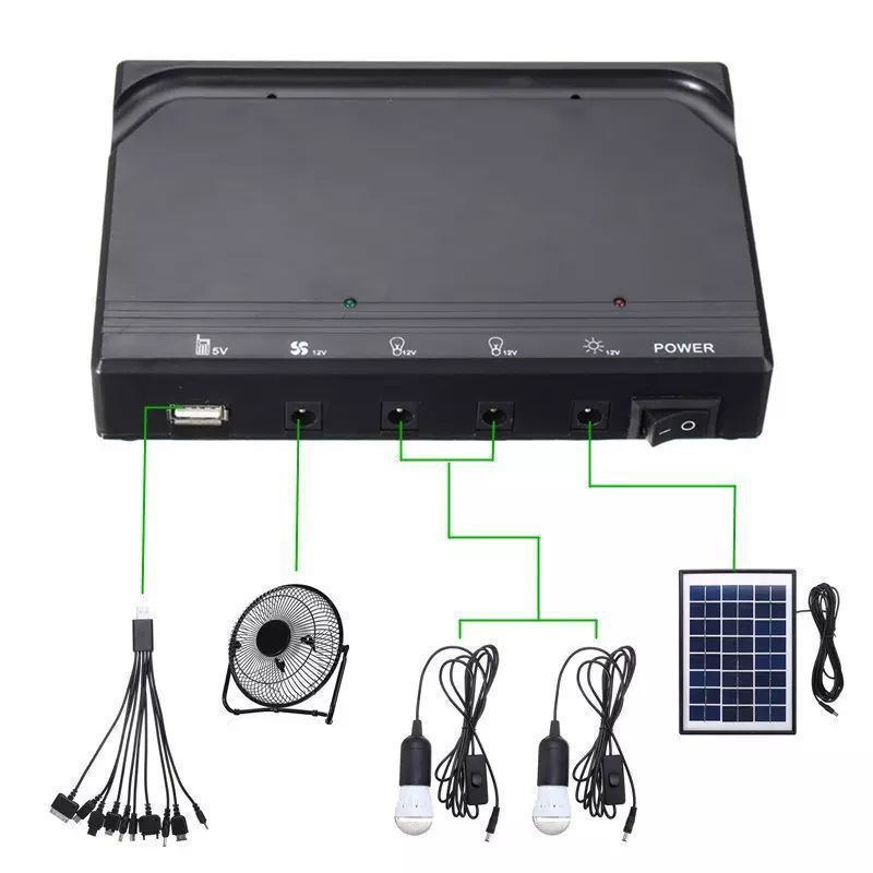 8 Inch Solar Fan