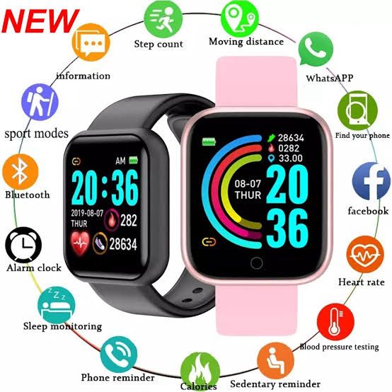 Y68S Smartwatch 