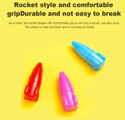 Spaceship Crayons 12 Pcs